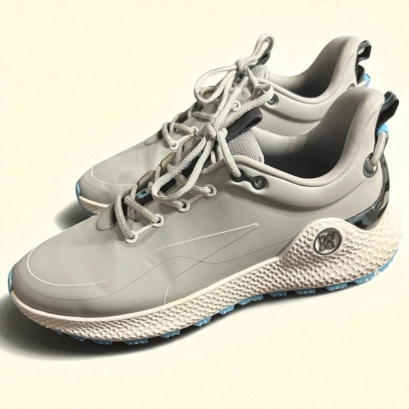 G/FORE | Shoes | Mens Gfore Mg4 O2 Spikeless Golf Shoes Gray Blue Size ...